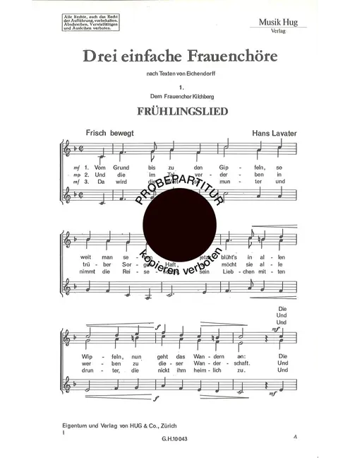 Frühlingslied